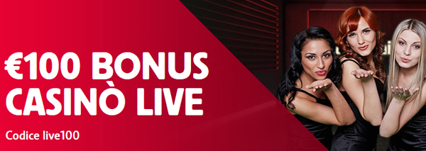 BONUS CASINÒ LIVE