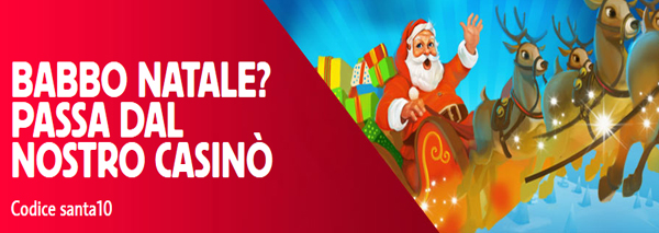 10 FREE SPINS SANTA SURPRISE